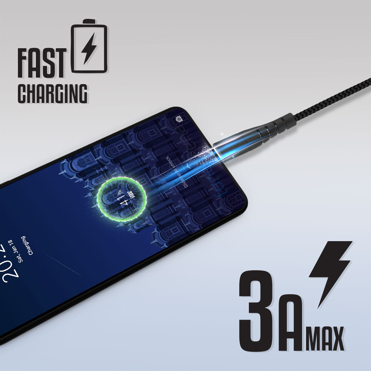 ZEB-CU3100V - USB Cable - Zebronics