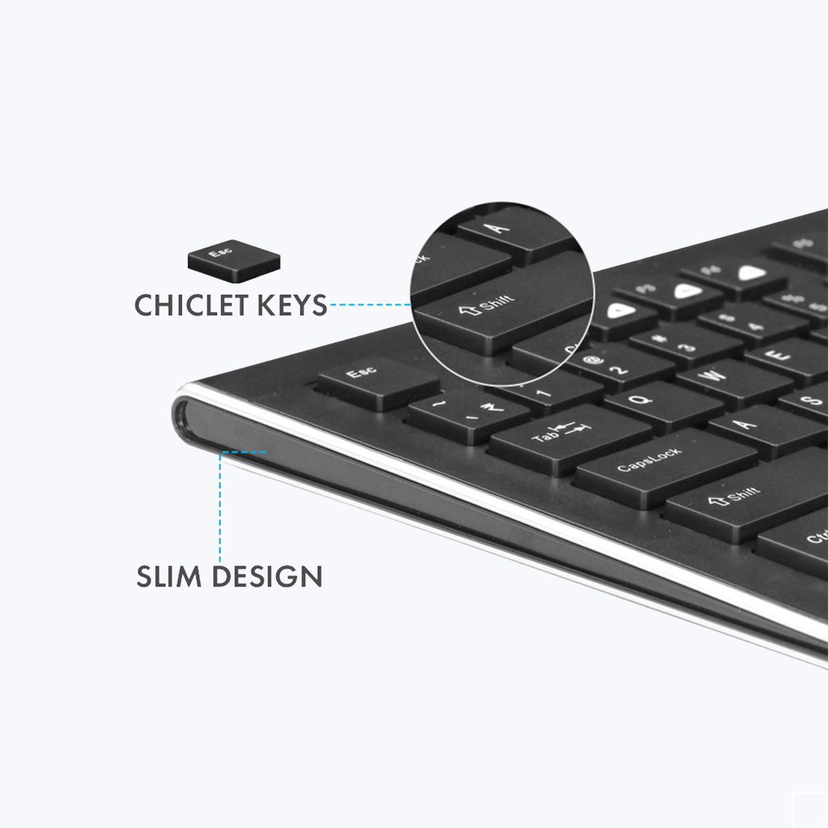 ZEB-DLK01 - Multimedia Keyboard - Zebronics