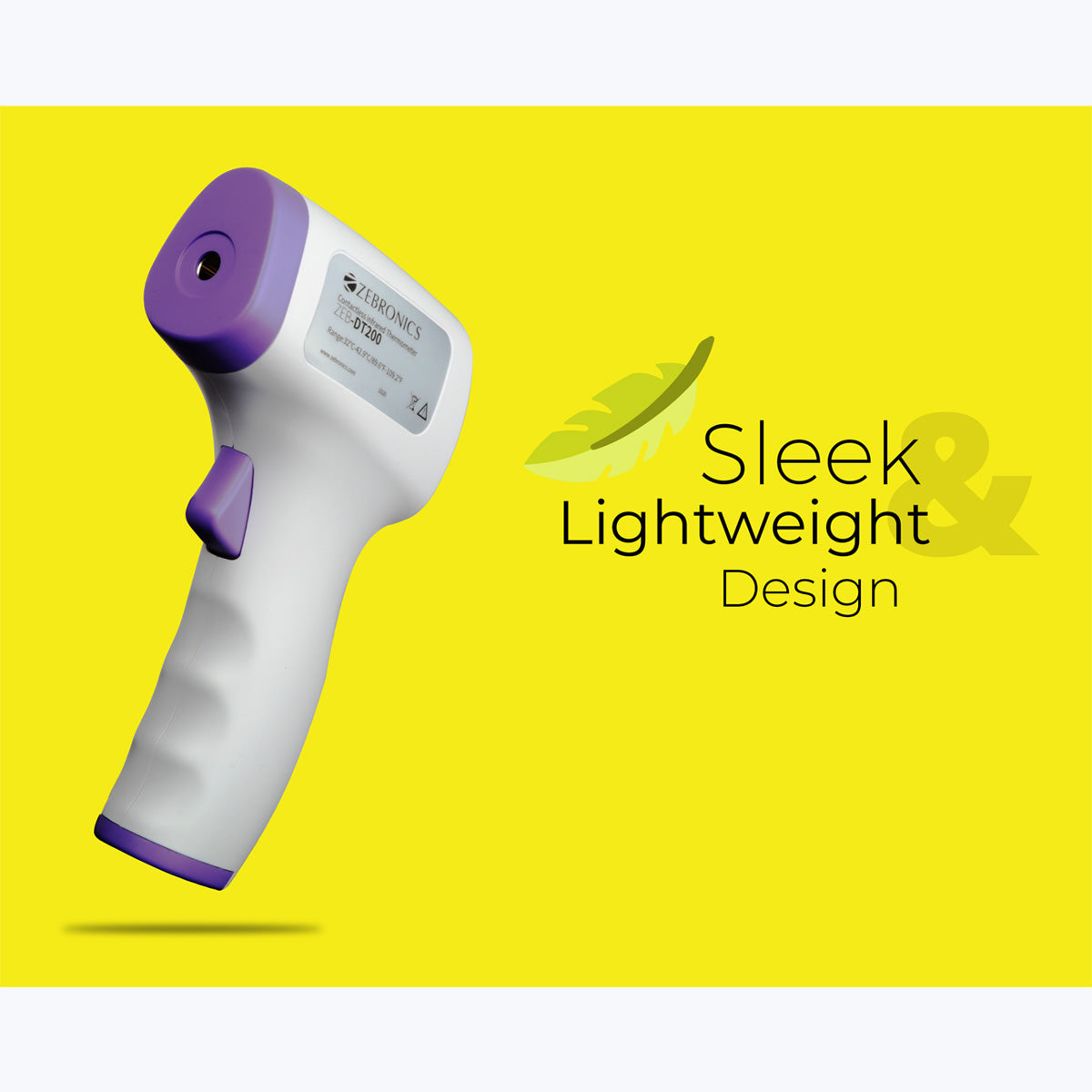 Zeb DT200 - Contactless Infrared Thermometer - Zebronics