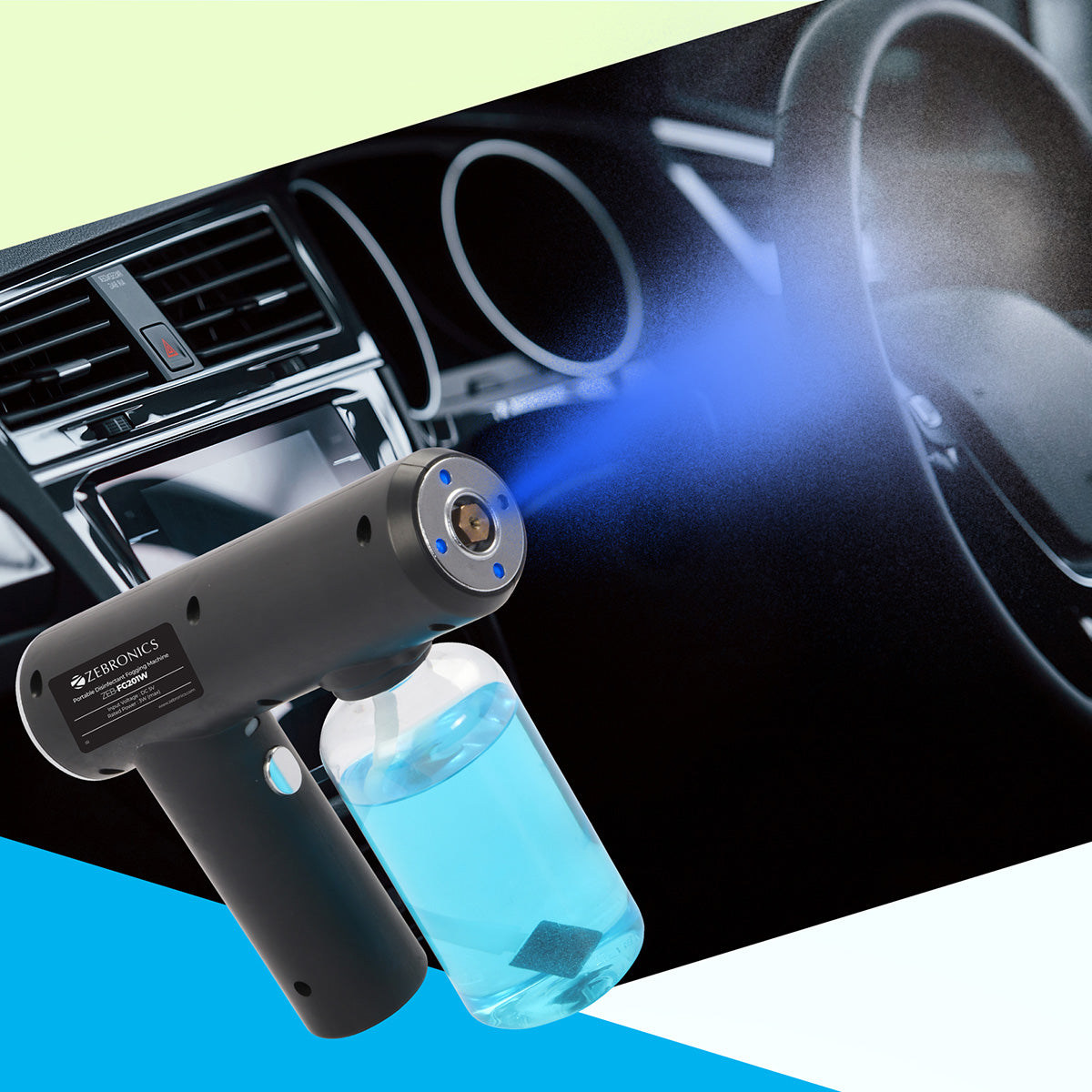 ZEB-FG201W - Portable disinfectant fogging machine - Zebronics