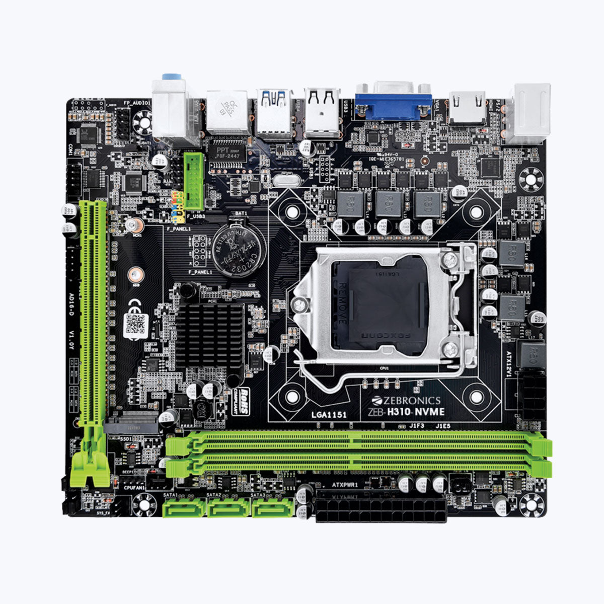 Zebronics H310NVMe LGA 1151 Socket Motherboard