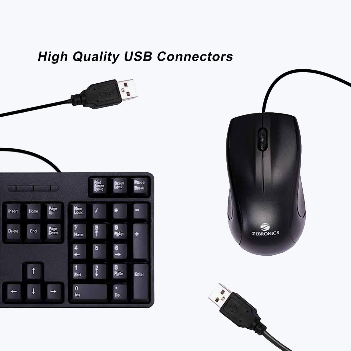 Zeb-Judwaa 750 - Keyboard and Mouse Combo - Zebronics