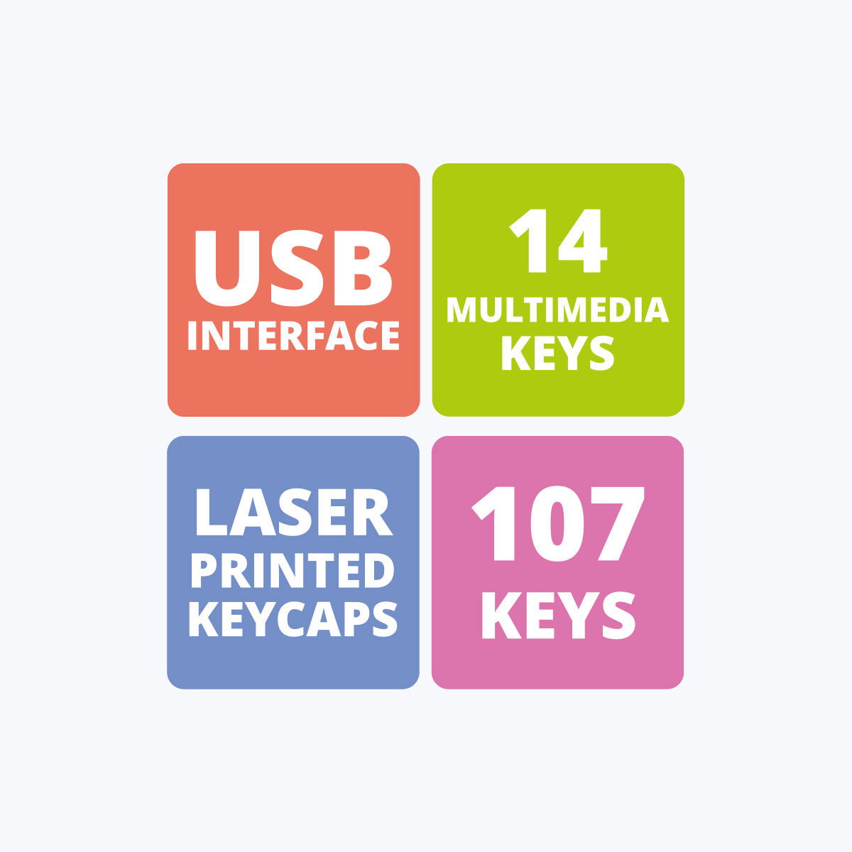 ZEB-K4000M - Multimedia Keyboard - Zebronics