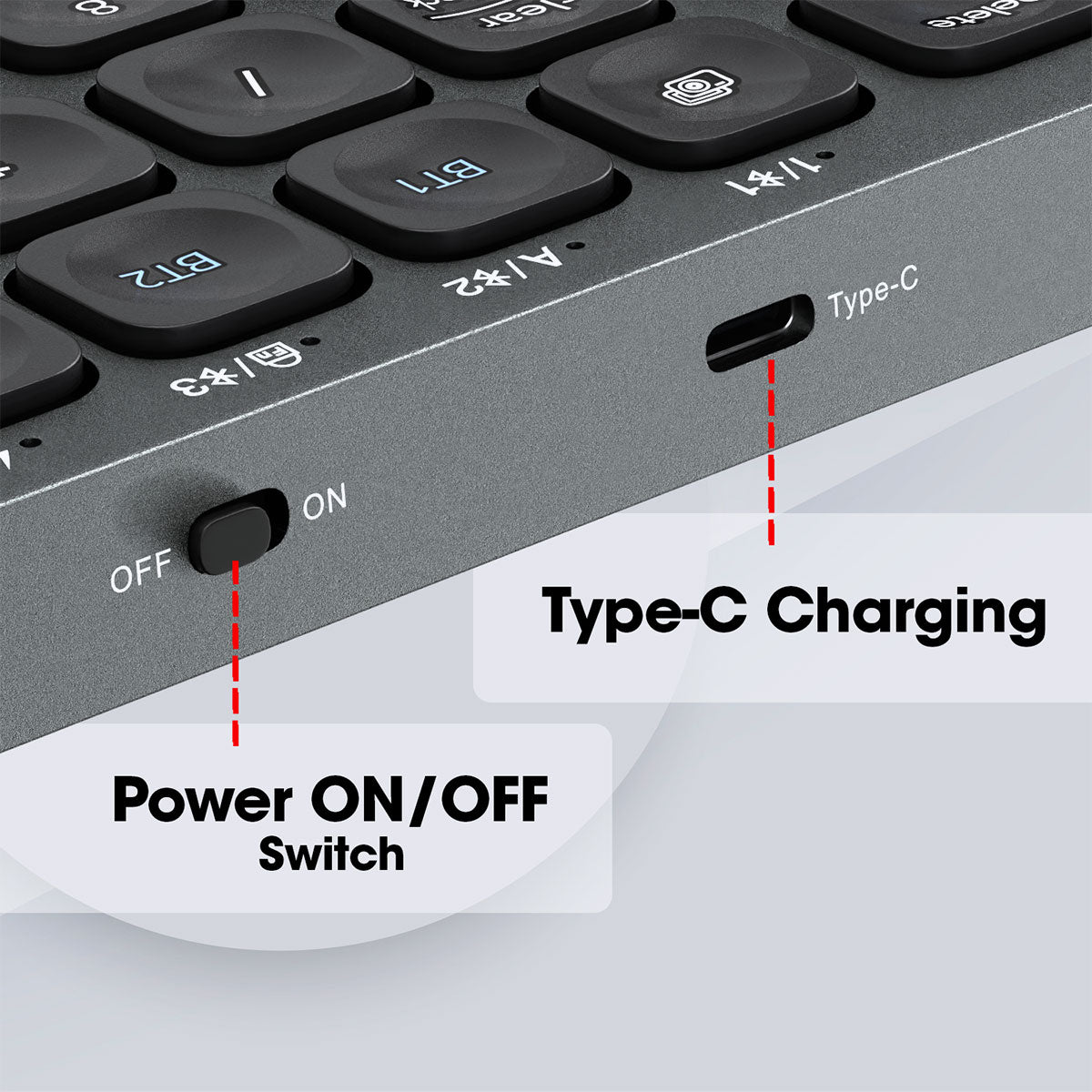 Zeb-K5001MW -  Wireless Keyboard - Zebronics