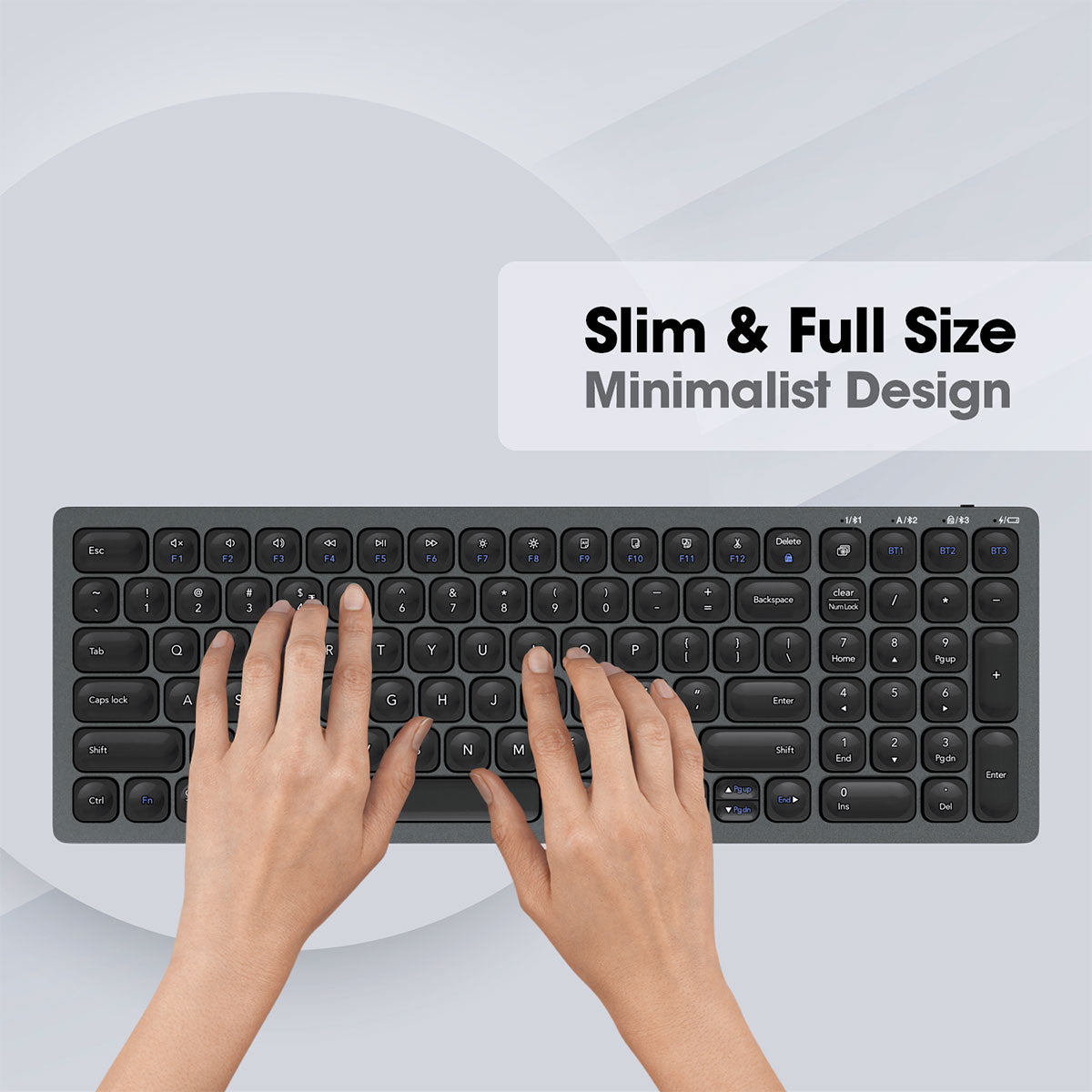 Zeb-K5001MW -  Wireless Keyboard - Zebronics