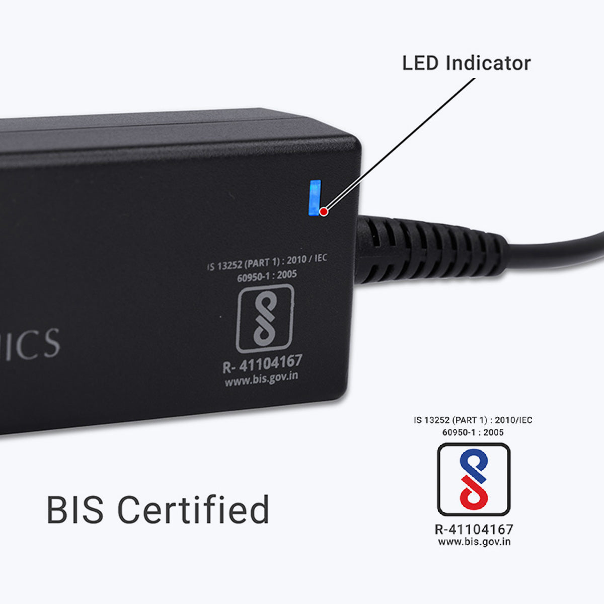 Zeb-LA401719030H - Laptop AC adapter - Zebronics