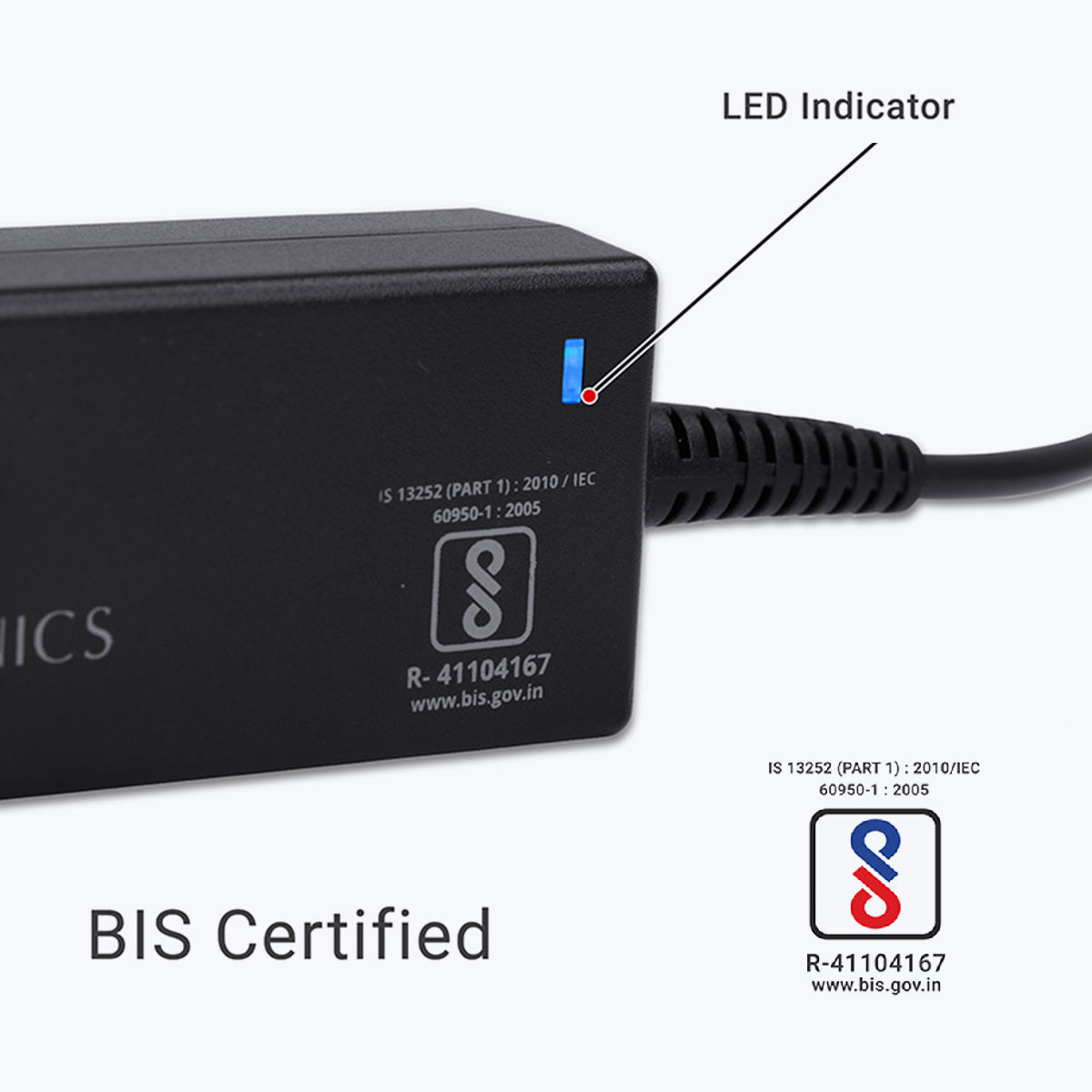 Zeb-LA401720045L - Laptop AC adapter - Zebronics