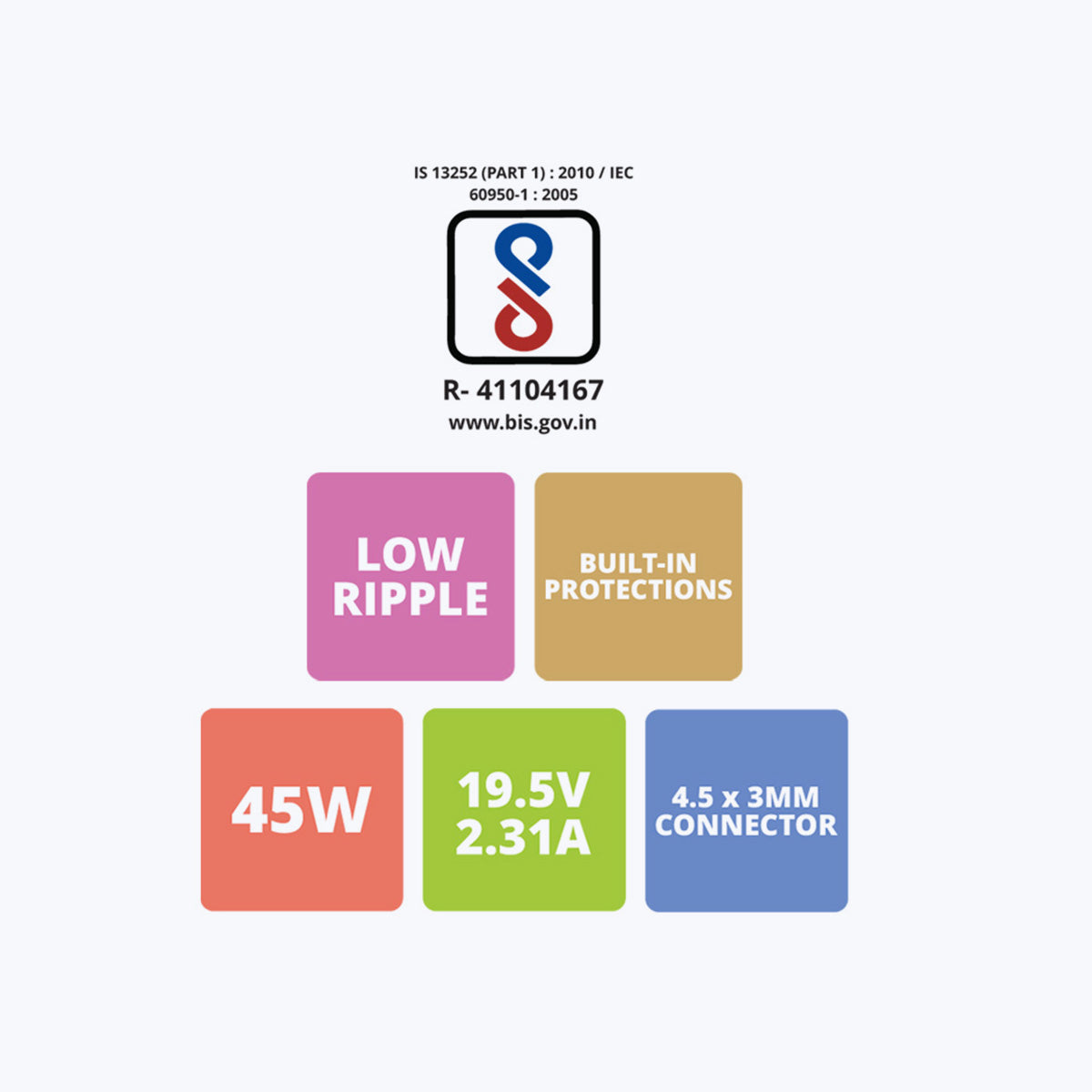 Zeb-LA453019545D- Laptop AC adapter - Zebronics
