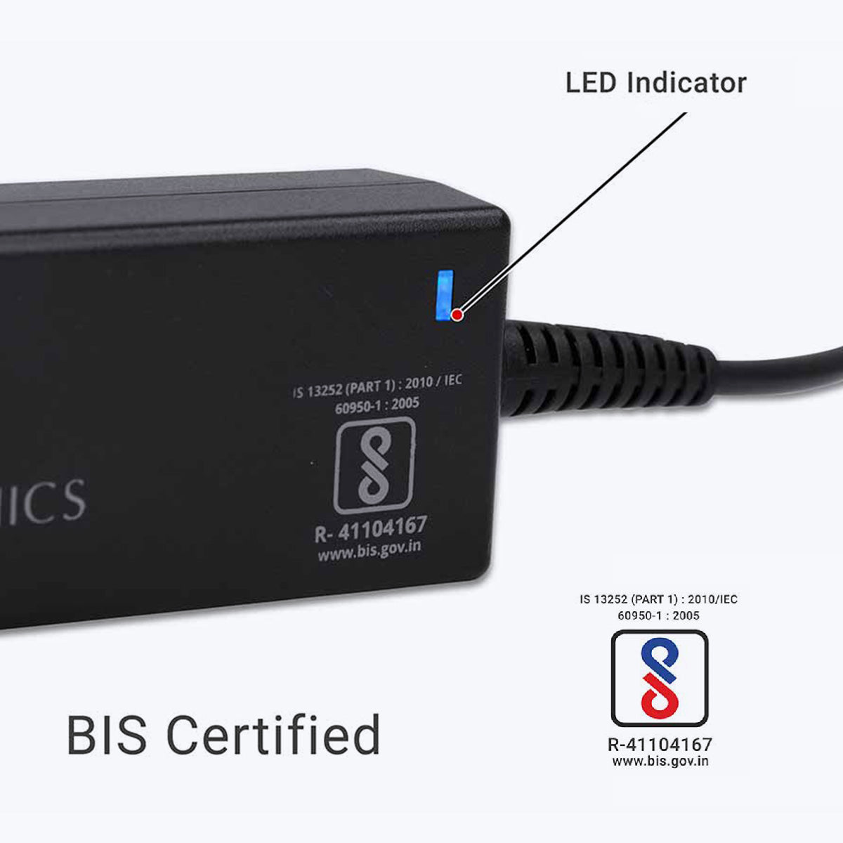 Zeb-LA551719030AC - Laptop AC adapter - Zebronics