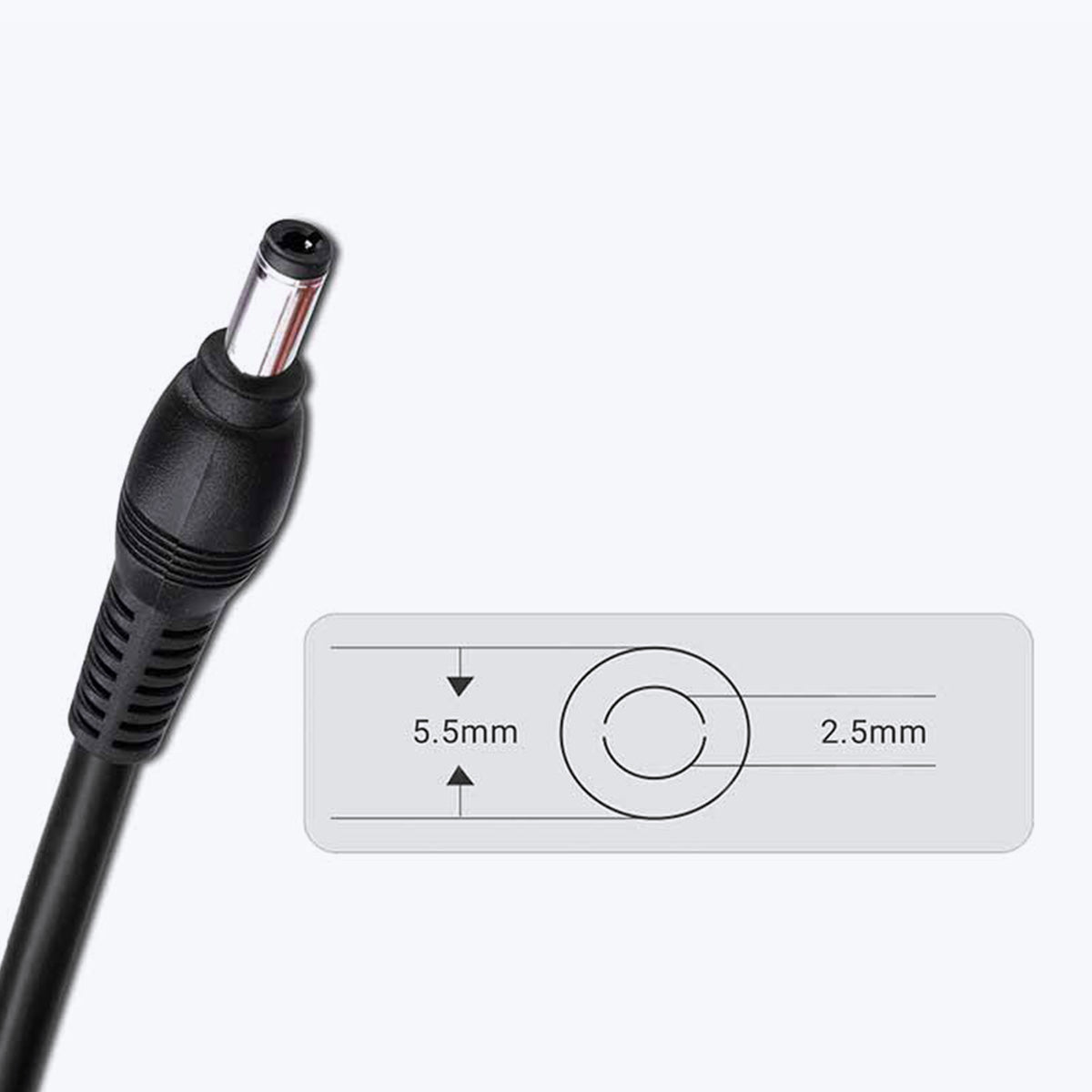 Zeb-LA552520065L - Laptop AC adapter - Zebronics