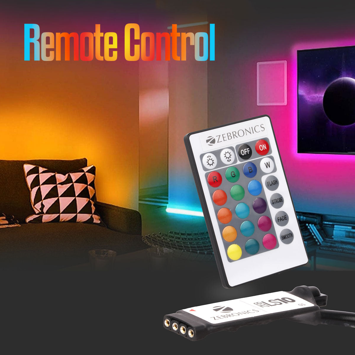 ZEB-LS10 - RGB LED Strip - Zebronics