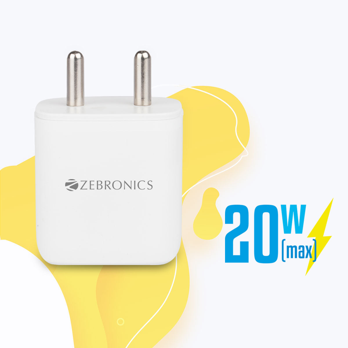 ZEB-MA103B - Type C mobile Charger - Zebronics