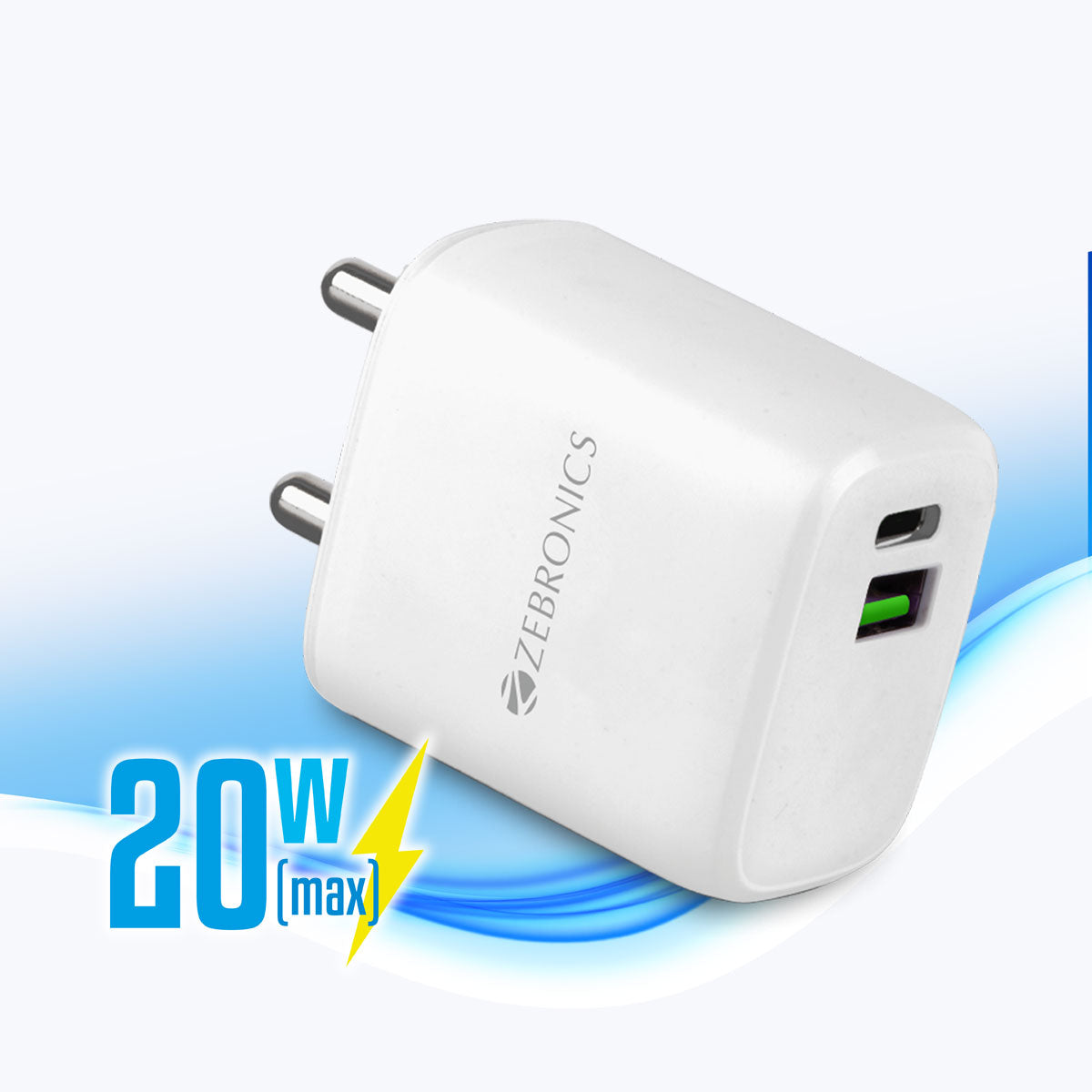 ZEB-MA105B - Type C mobile charger - Zebronics