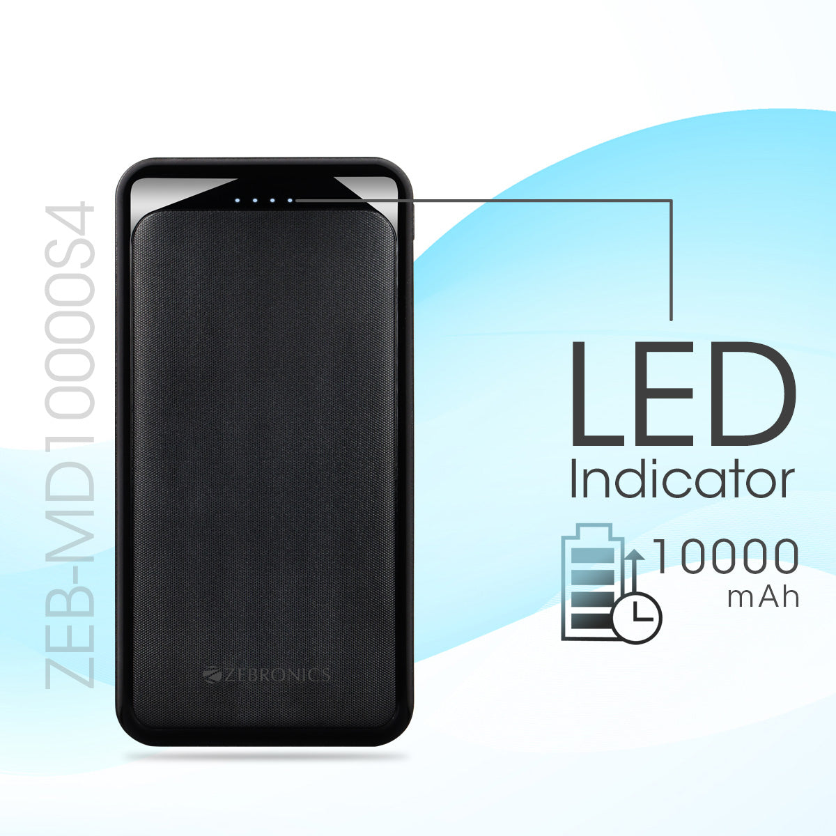 ZEB-MD10000S4 - Power Bank - Zebronics