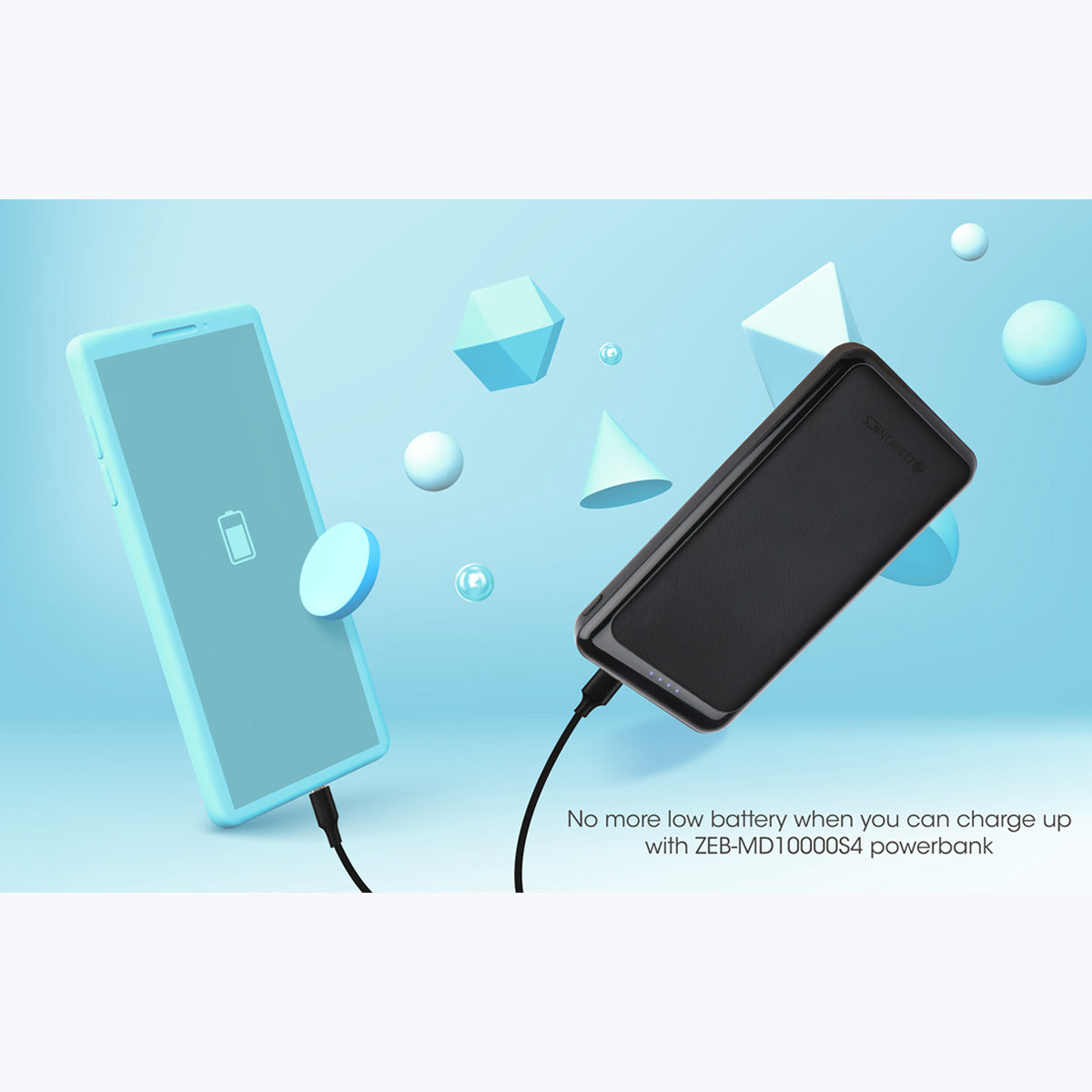 ZEB-MD10000S4 - Power Bank - Zebronics