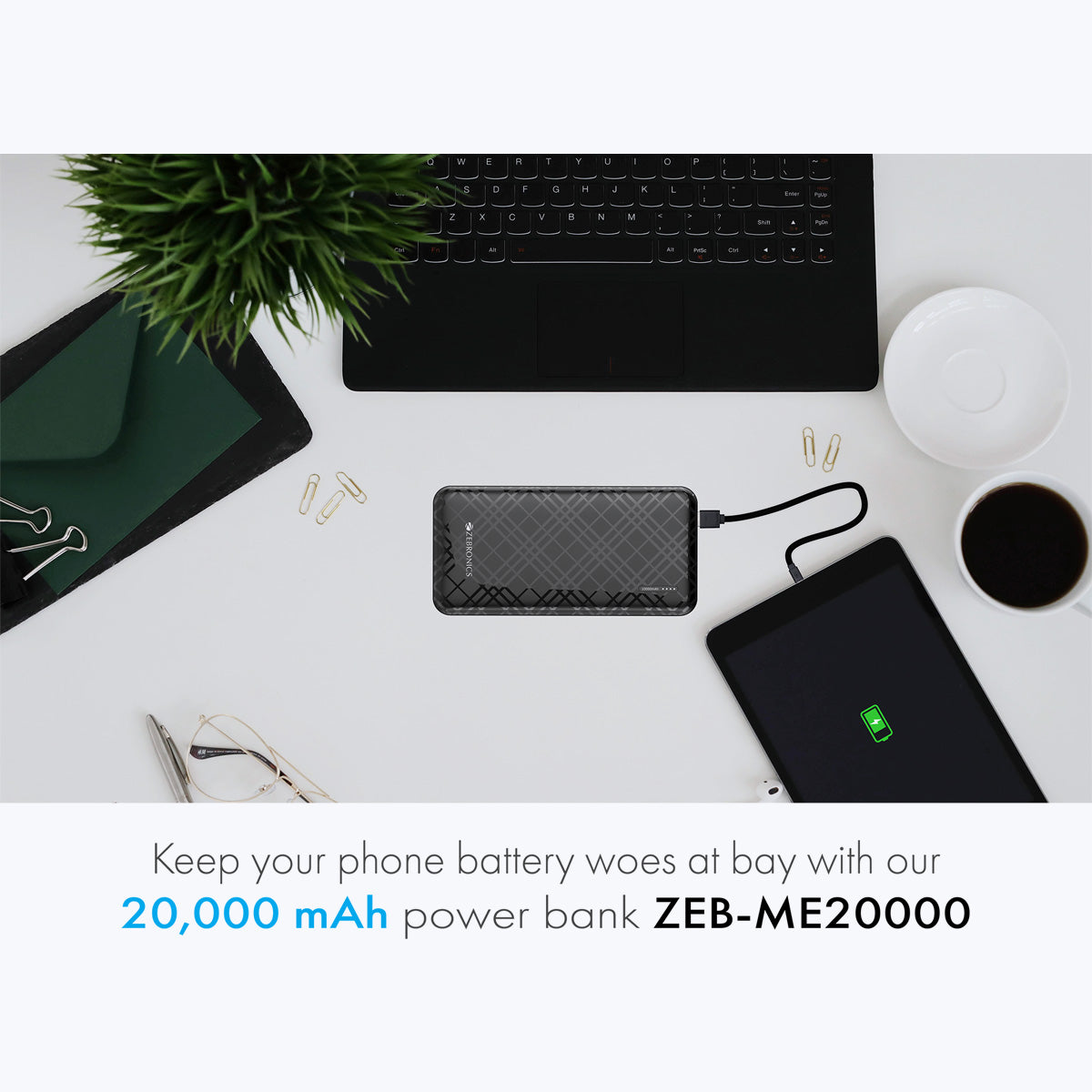 ZEB-ME20000 - Power Bank - Zebronics