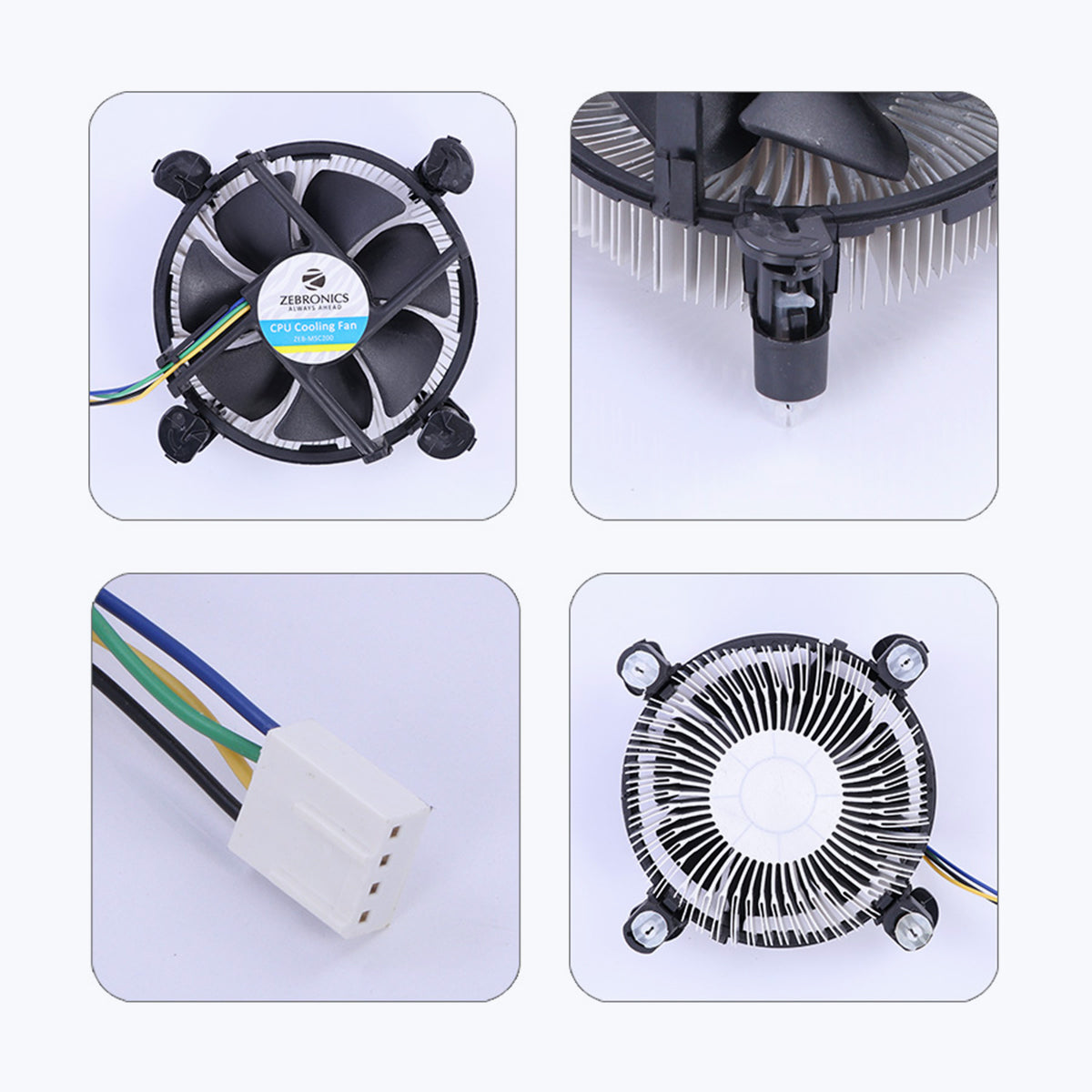 Zeb-MSC200 - CPU Fan - Zebronics