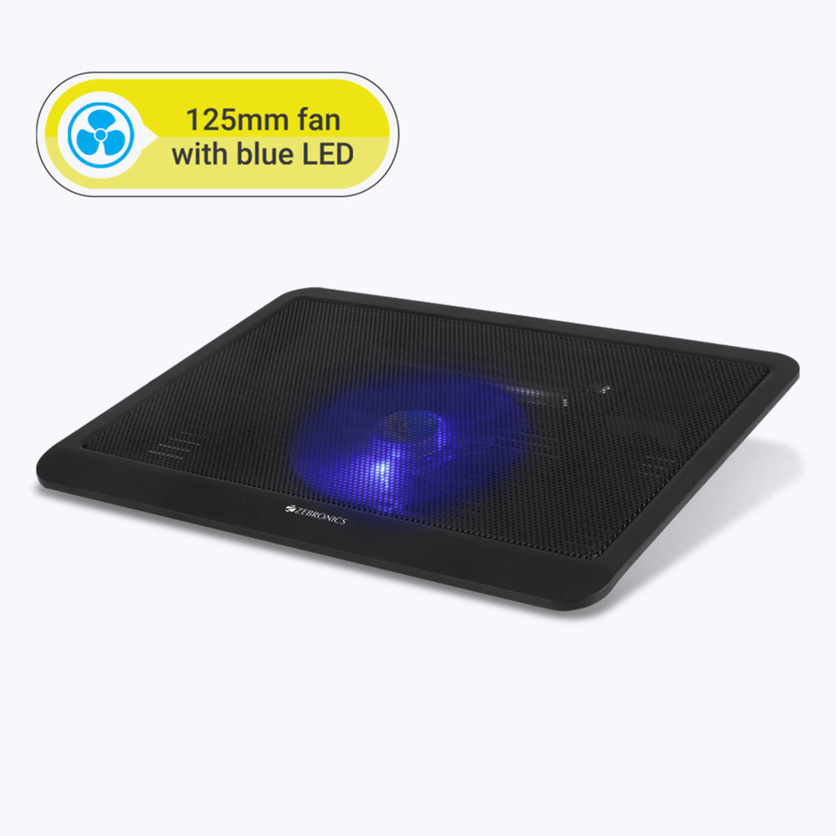 Zeb-NC1200 - Laptop cooling pad- Zebronics