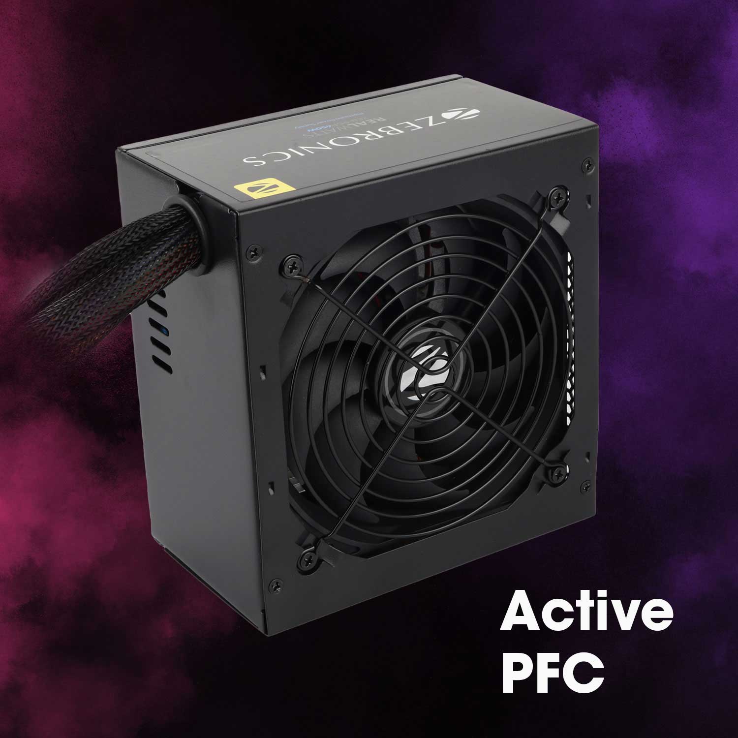 Zeb-PGP450W-(80 Plus - Premium power-supply - zebronics