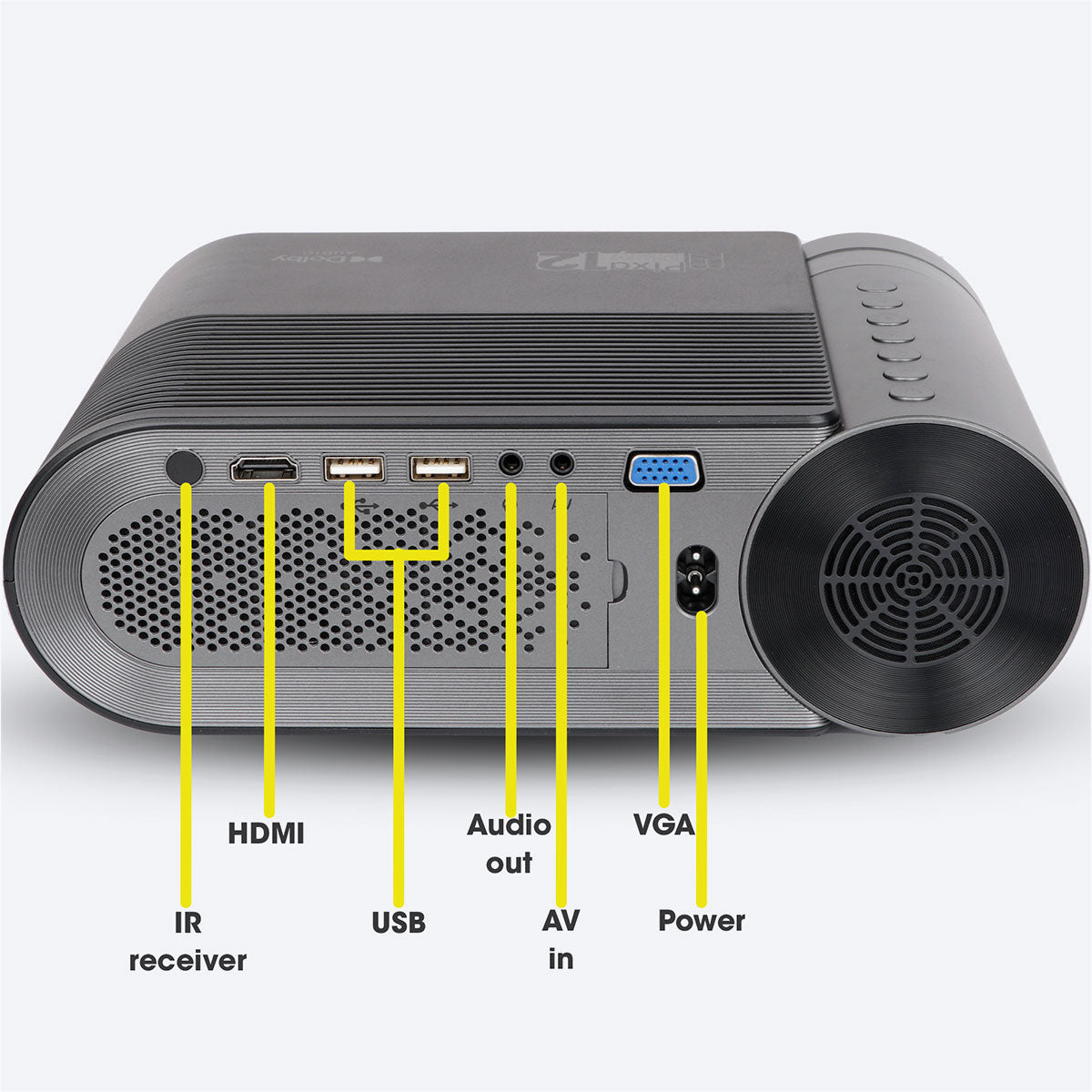 Zeb-pixaplay 12 - Projector - Zebronics