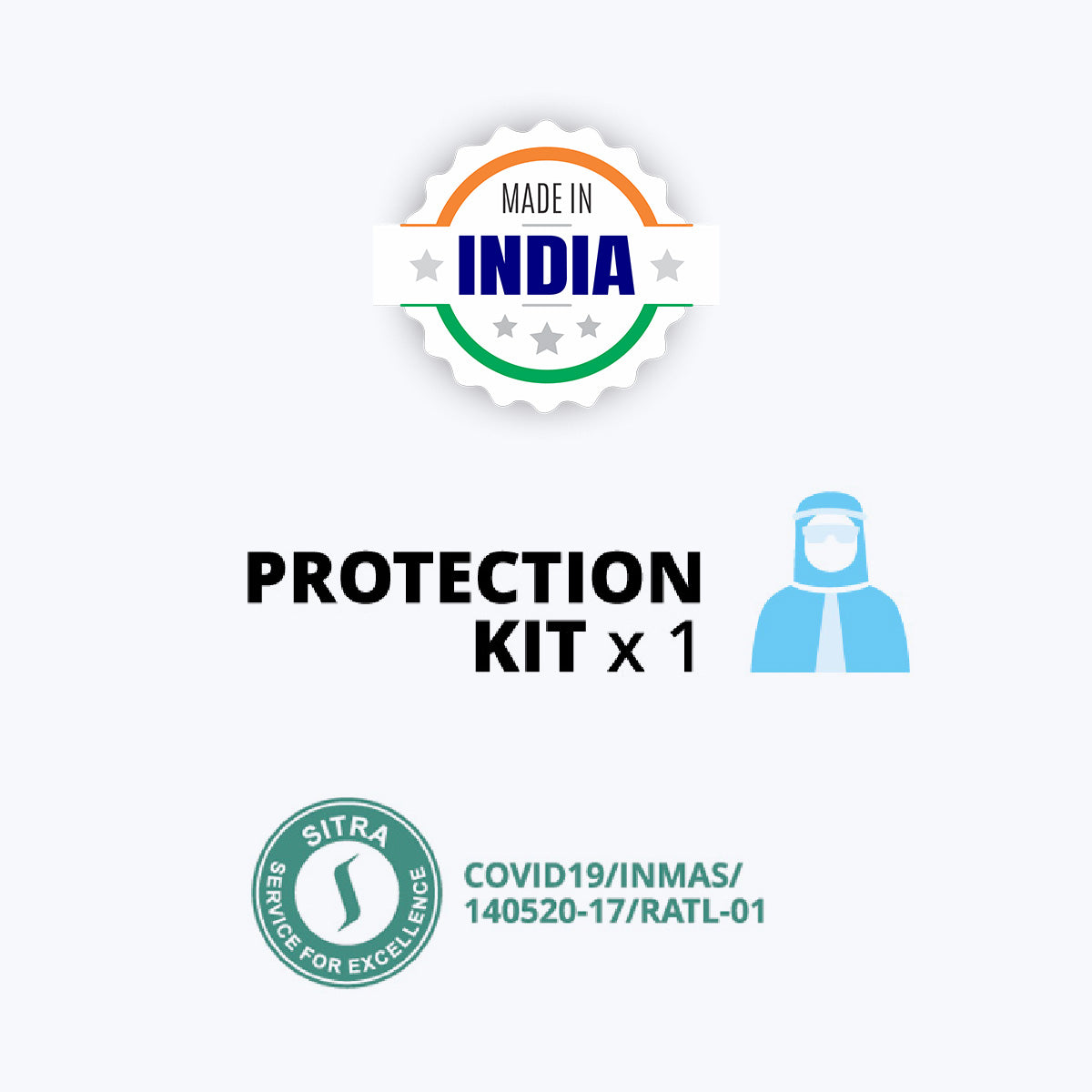 Zeb-Protection Kit - PPE Kit - Zebronics