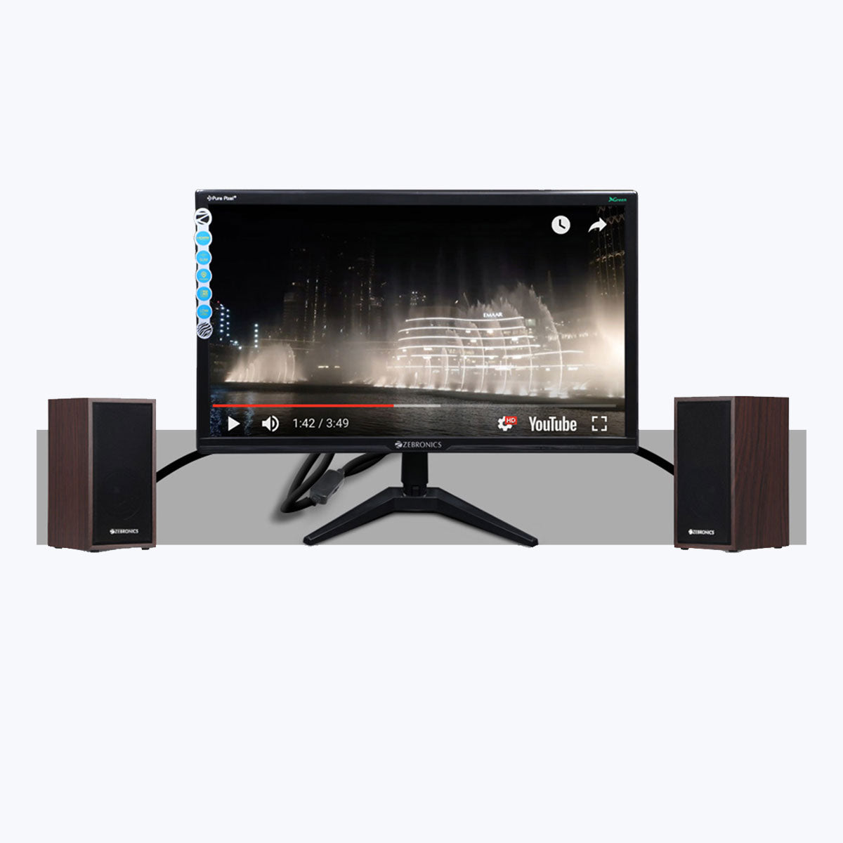 Zeb-S999 - 2.0 Speakers - Zebronics