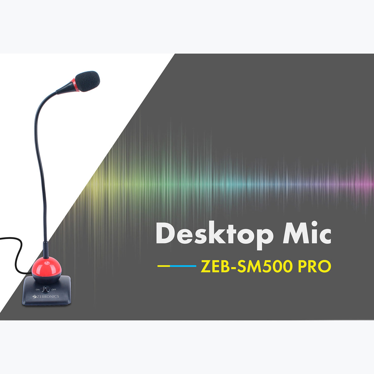 Zeb-SM500 Pro - Mic - Zebronics