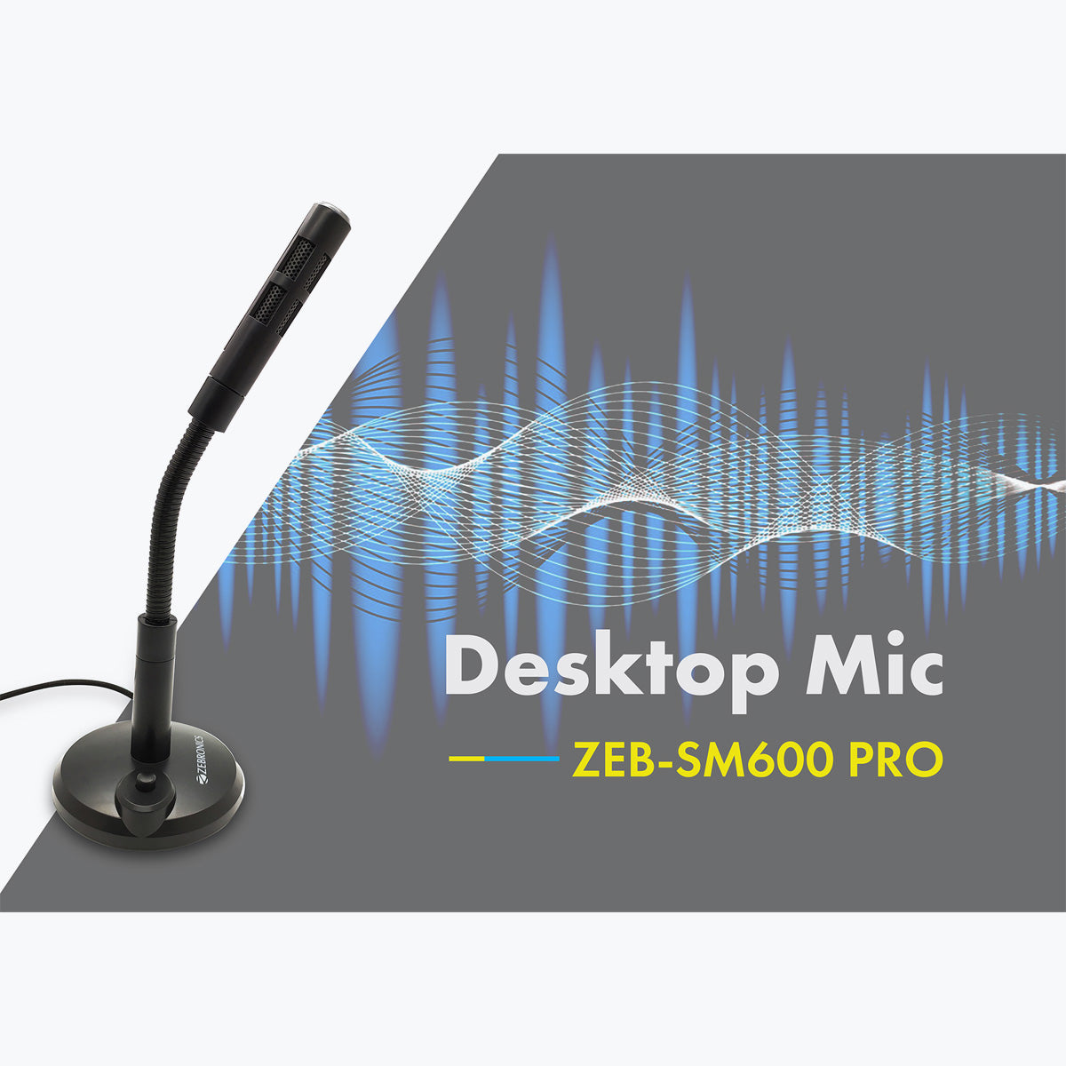 Zeb-SM600 Pro - Mic - Zebronics