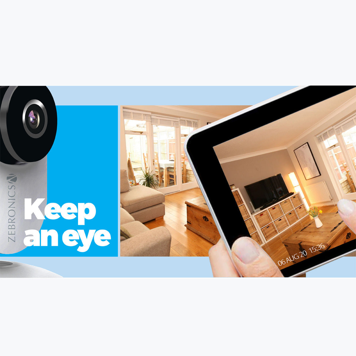 Zeb-Smart Cam 100 - Smart WiFi Camera - Zebronics