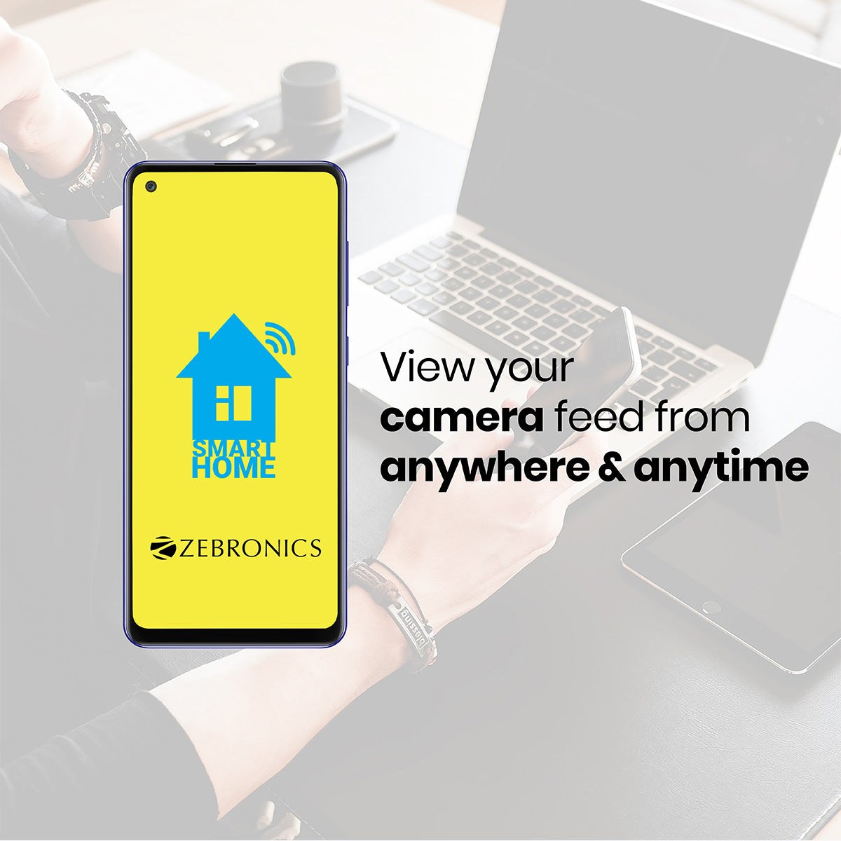 Zeb-Smart Cam 100 - Smart WiFi Camera - Zebronics