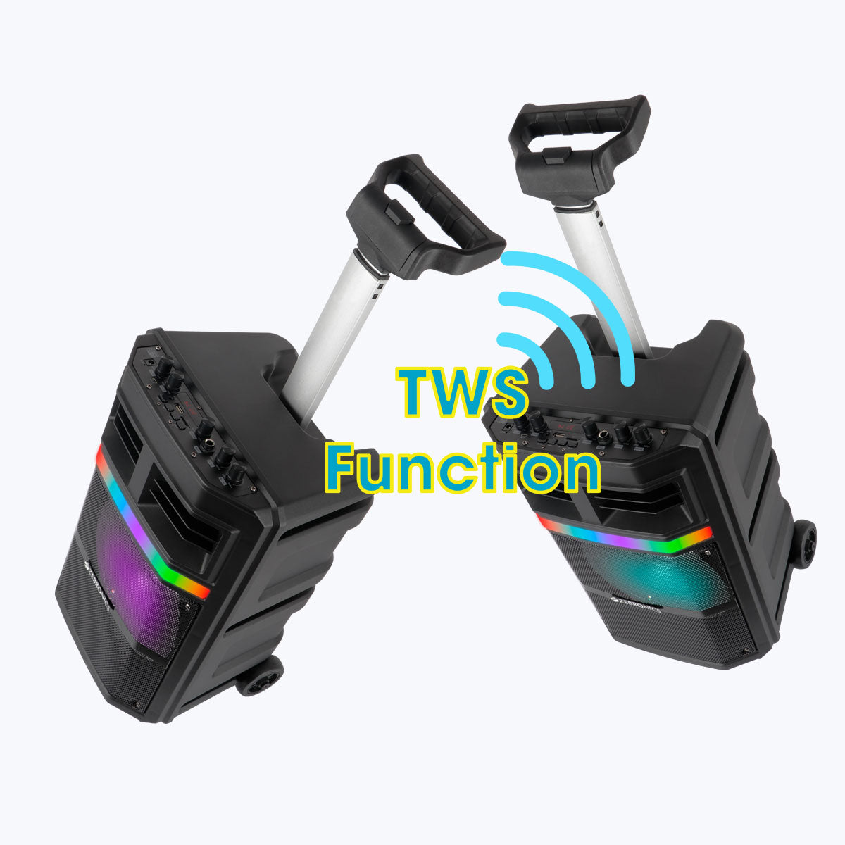 Zeb-Thump 200 - Portable trolley speaker - Zebronics