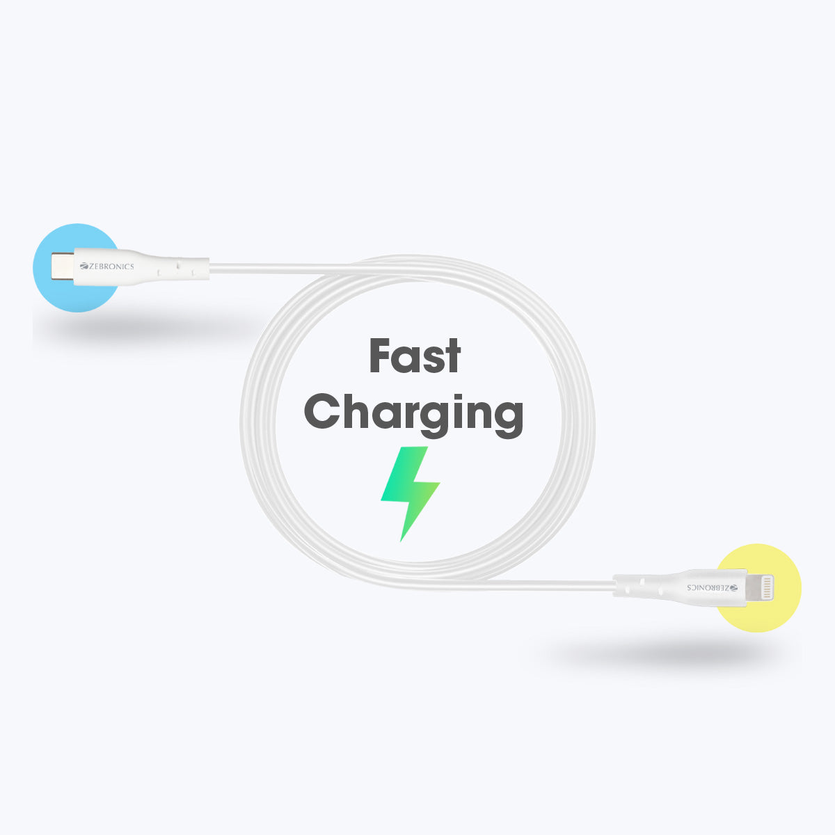 ZEB-TL18M - Type C to Lightning cable - Zebronics