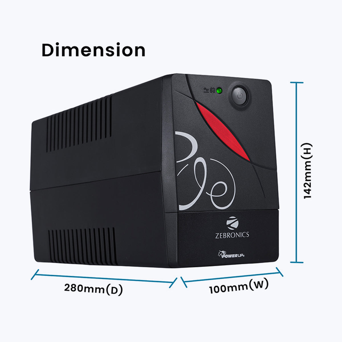 Zeb-U725 - Line Interactive UPS - Zebronics