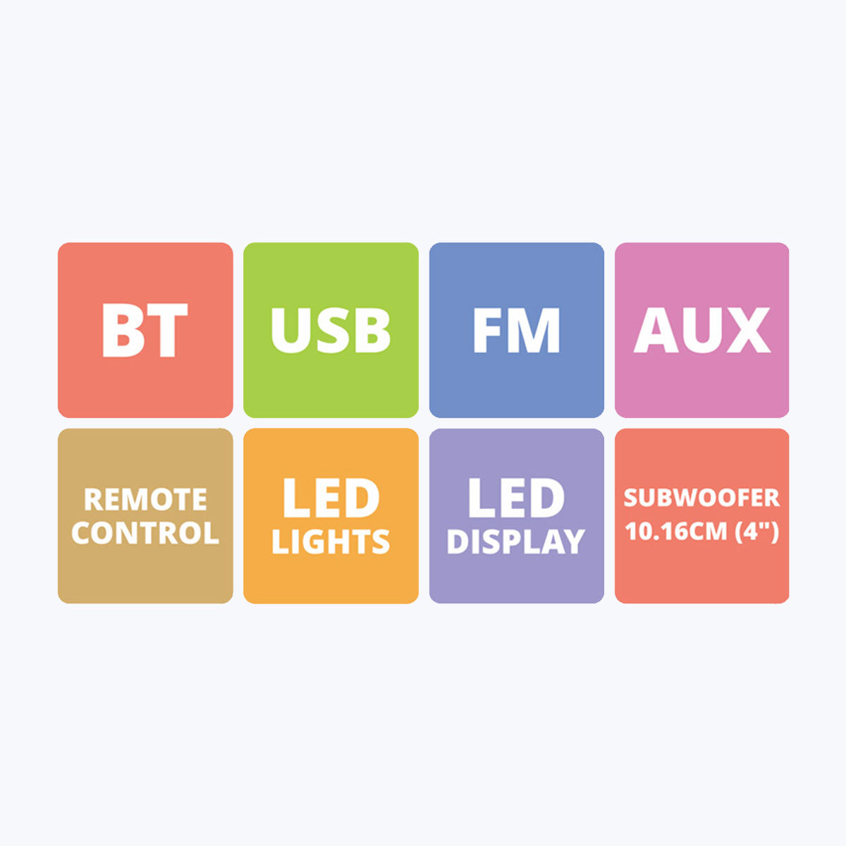 Zeb-Udaan 4 BTRUF - 4.1 Speaker - Zebronics