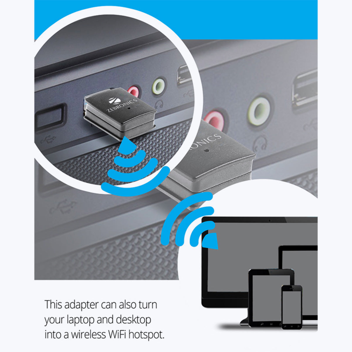 Zeb-USB300WF - USB Device - Zebronics