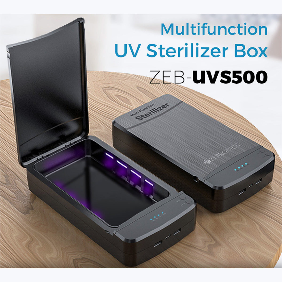 Zeb-UVS500 - Multifunction UV Sterilizers - Zebronics