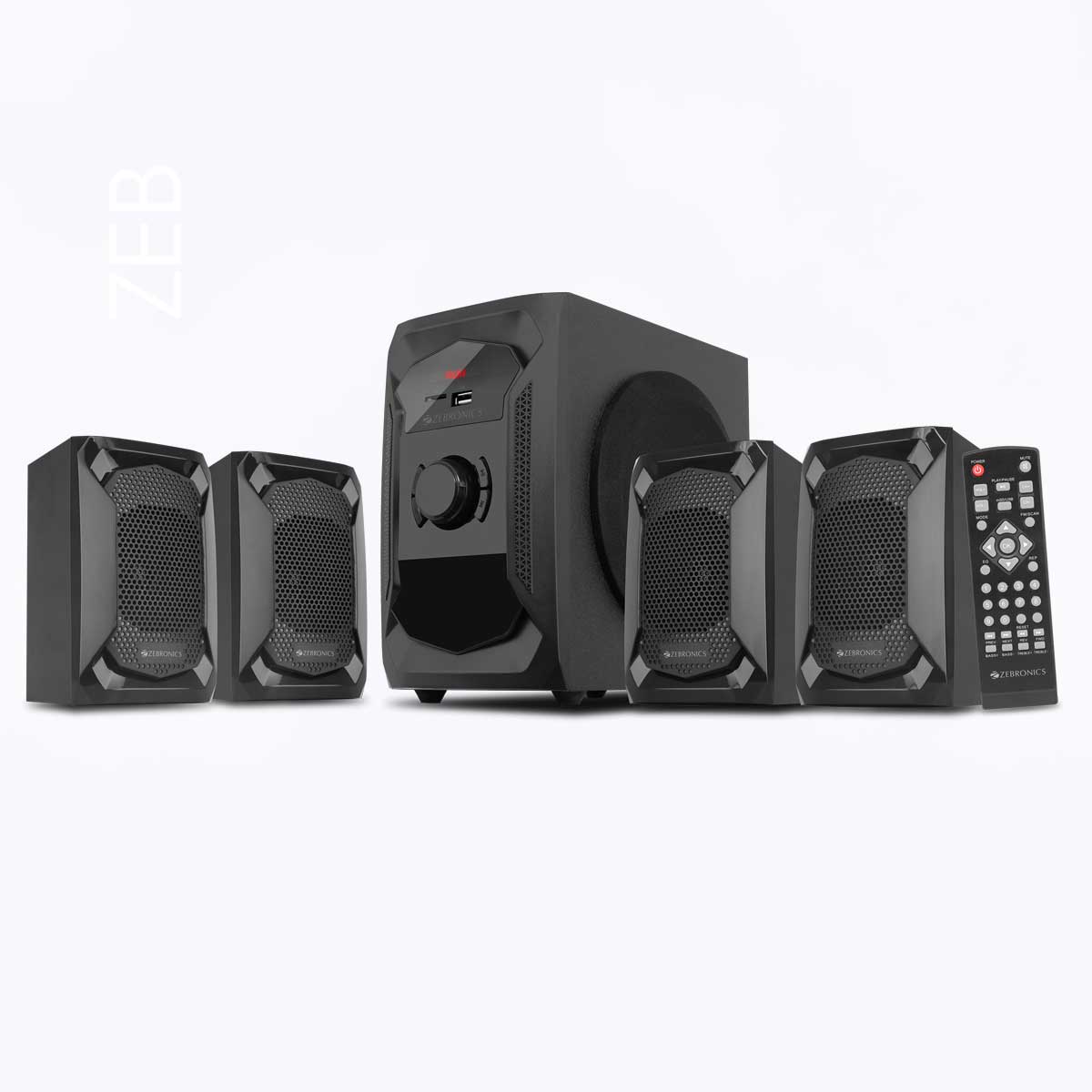 Zebronics 4.1 best sale speakers price