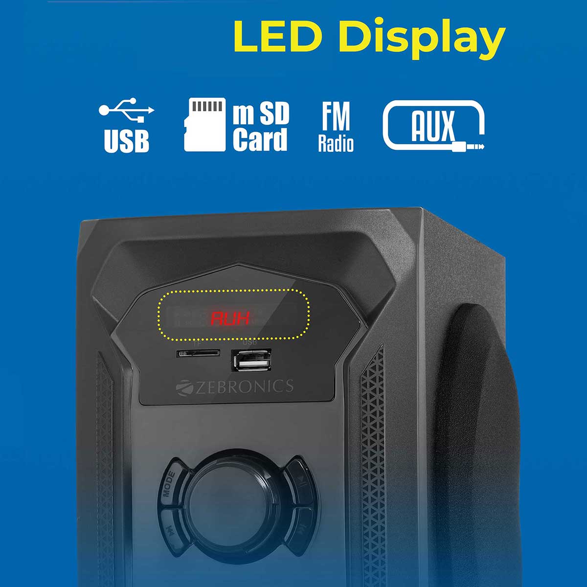Zeb-Alpine 1 - 4.1 speakers - Zebronics