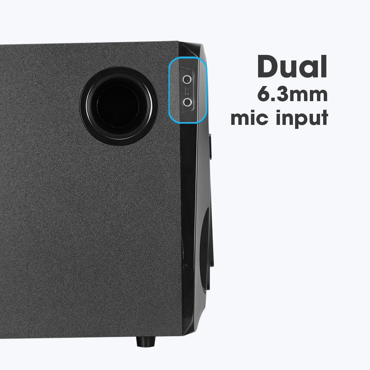 Zeb-BT7591RUCF - 5.1 Speakers - Zebronics - dual mic jack