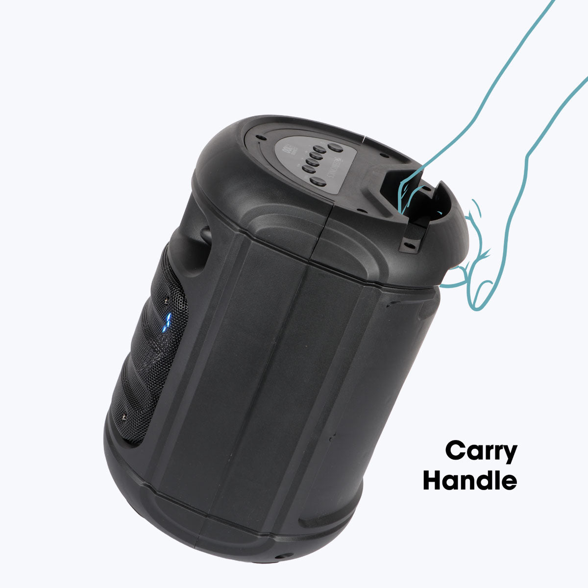 Zeb-Barrel 100 - Wireless Speaker - Zebronics - Carry handle