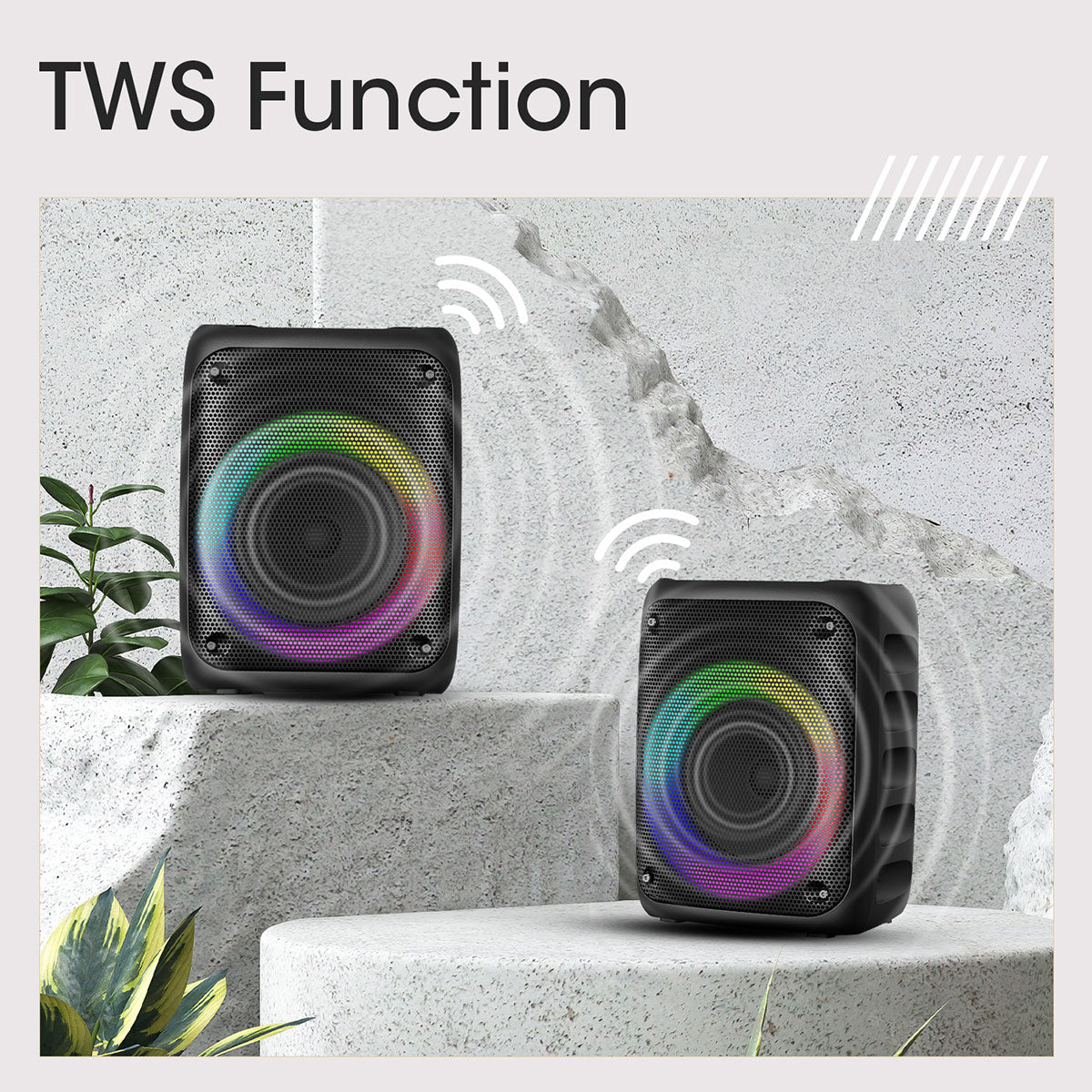 Zeb-Buddy 500 - Wireless speaker - Zebronics
