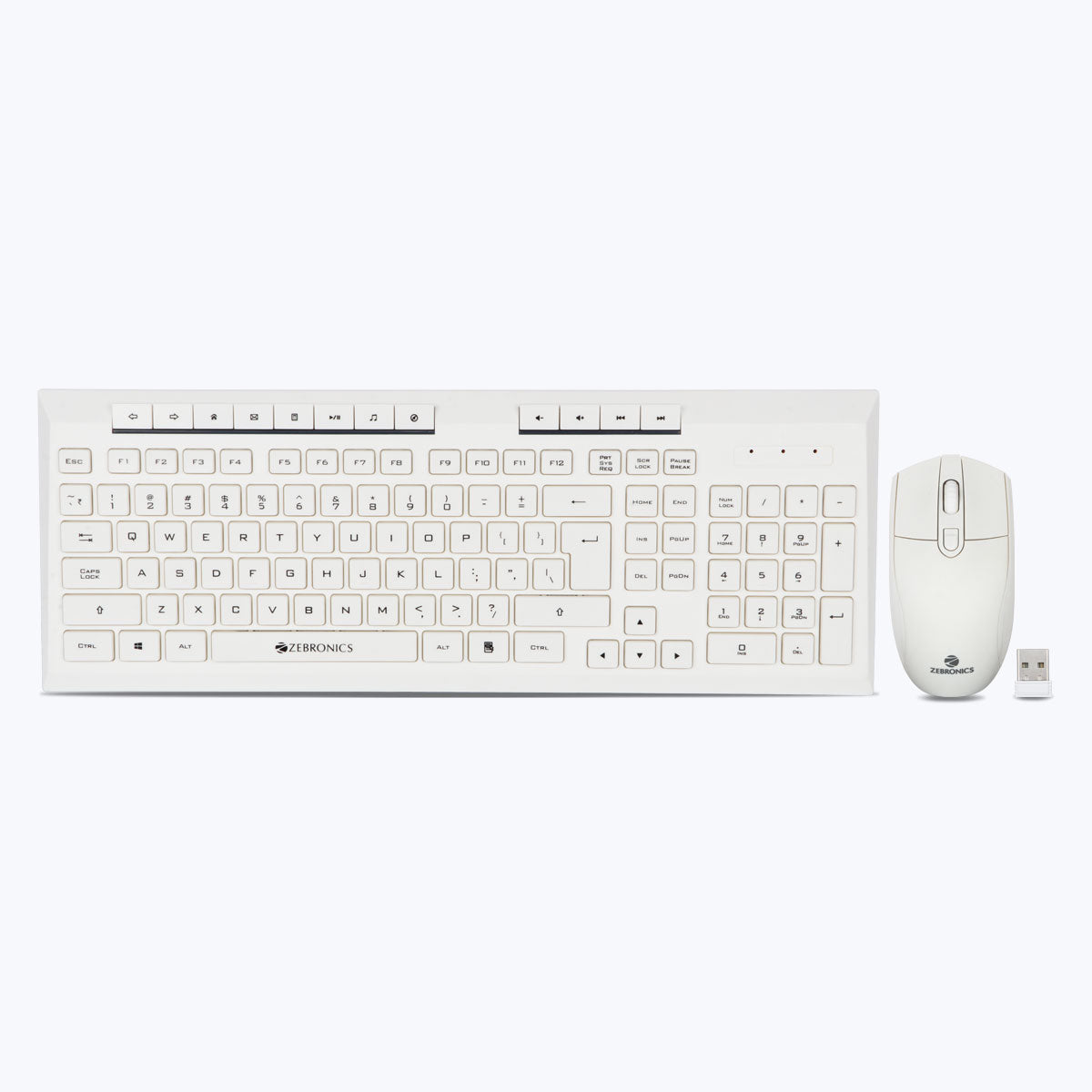 Zeb-Companion 109 - Keyboard and Mouse Combo - Zebronics