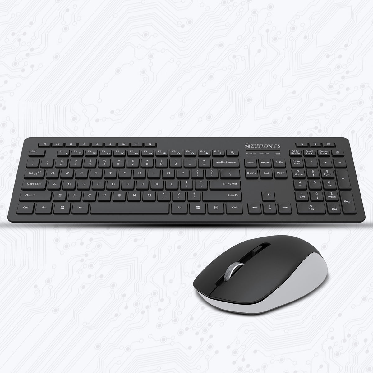 Zeb-Companion 500 - Keyboard and Mouse Combo - Zebronics