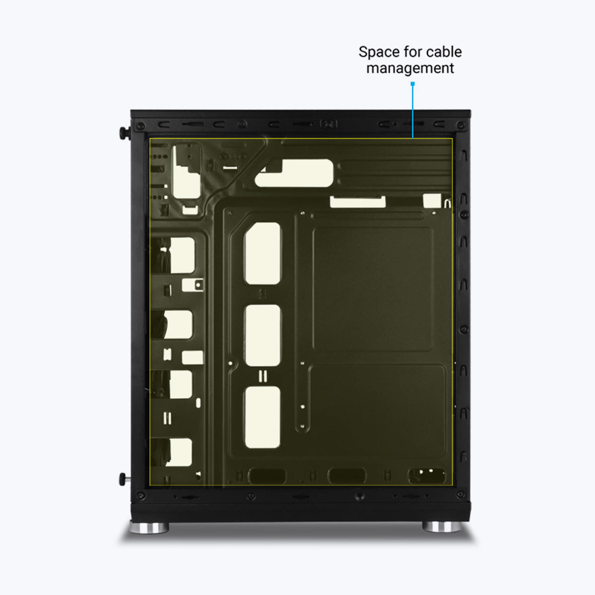 Zeb-Cronus - Premium Gaming Cabinet - Zebronics