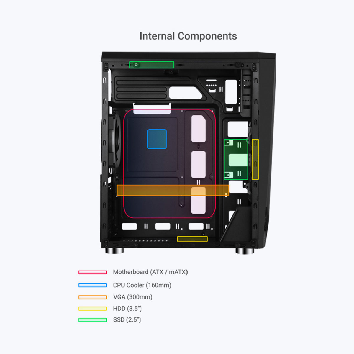 Zeb-Enyo - Premium Gaming Cabinets - Zebronics