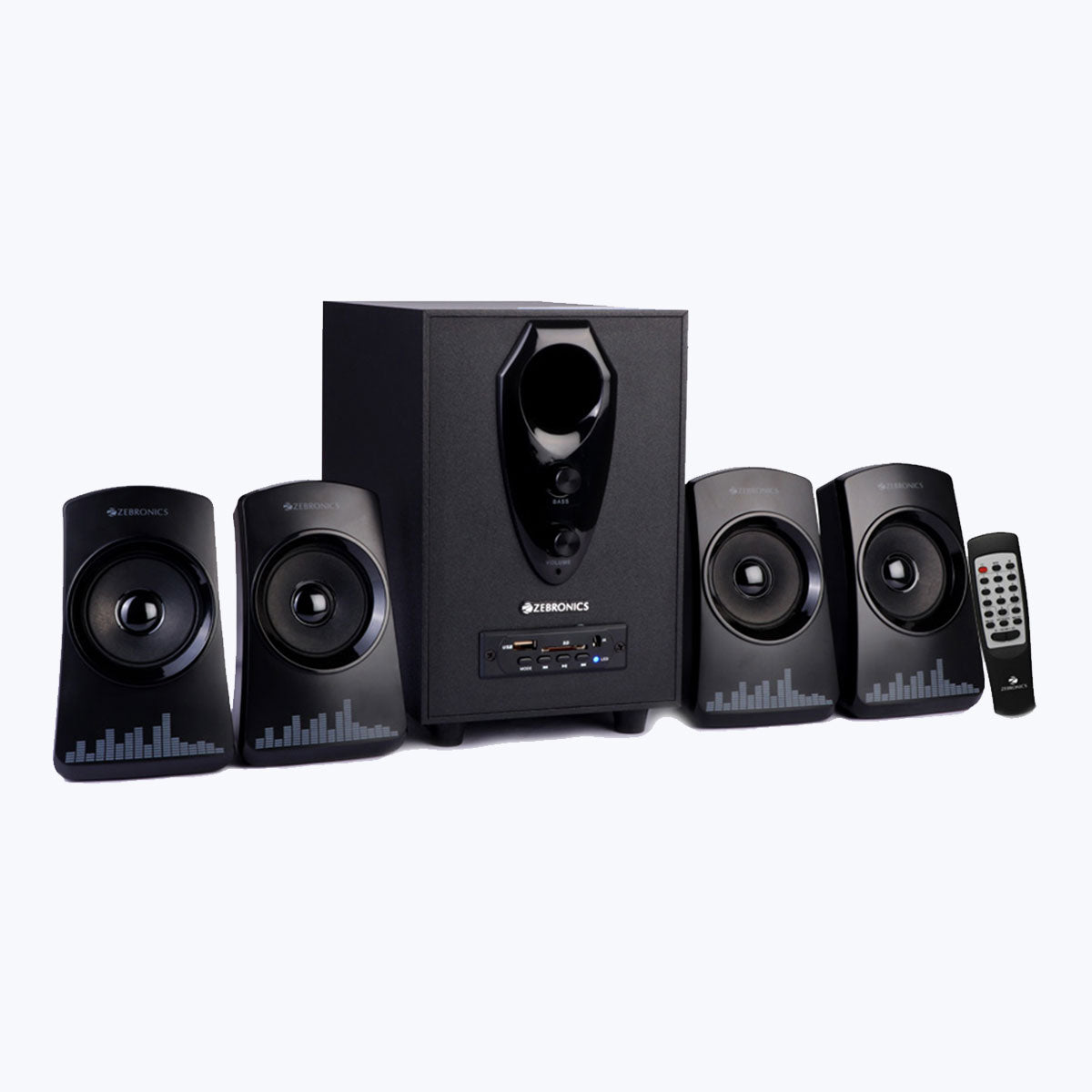 Zeb-Feel 4 BTRUCF - 4.1 Speaker - Zebronics