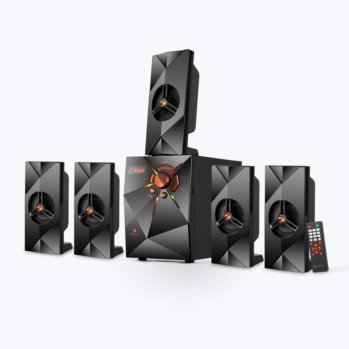 Zeb-Feel 5 - 5.1 Speaker - Zebronics