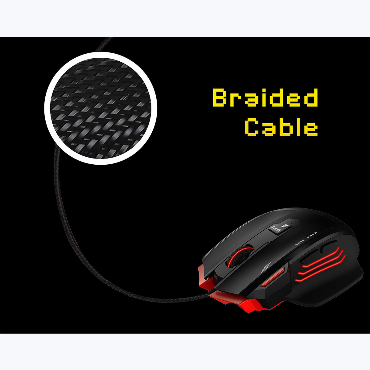 Zeb-Groza - Premium Gaming Mouse - Zebronics