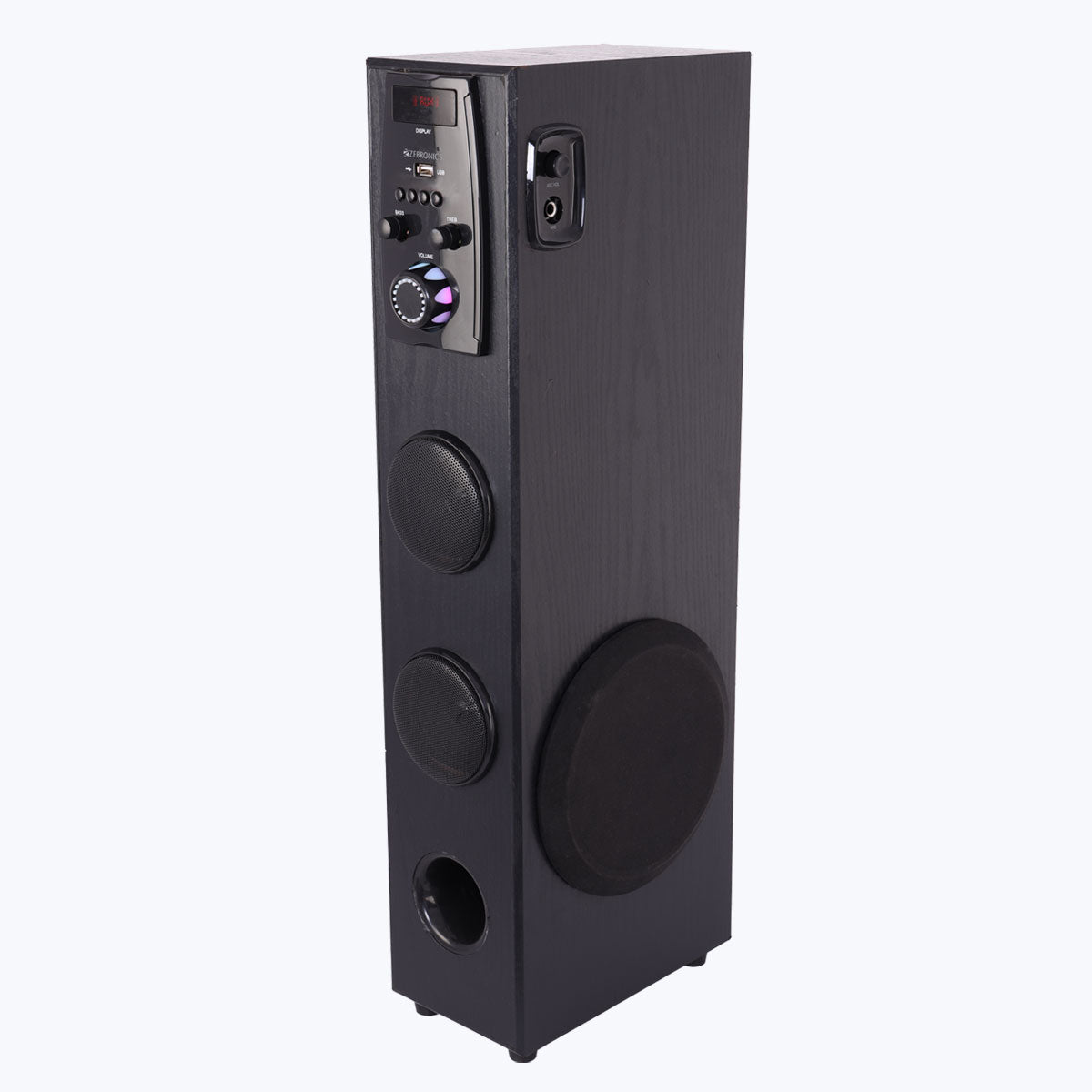 Zeb-Impact - Tower Speaker - Zebronics - Left side view