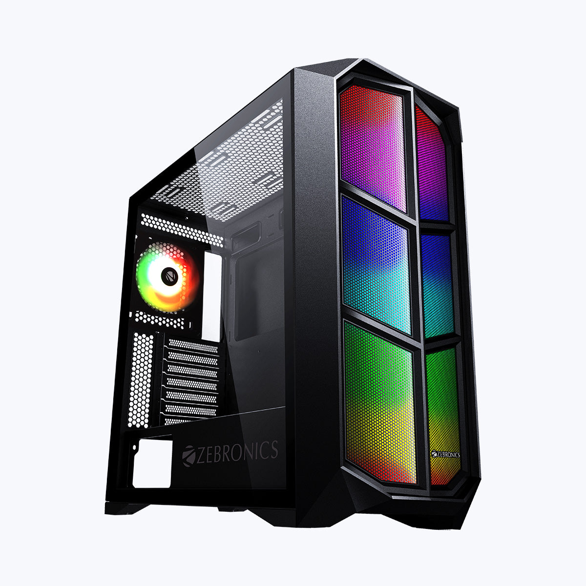 Zeb-Ironside (ZEB-872B) - Premium Gaming Cabinets - Zebronics